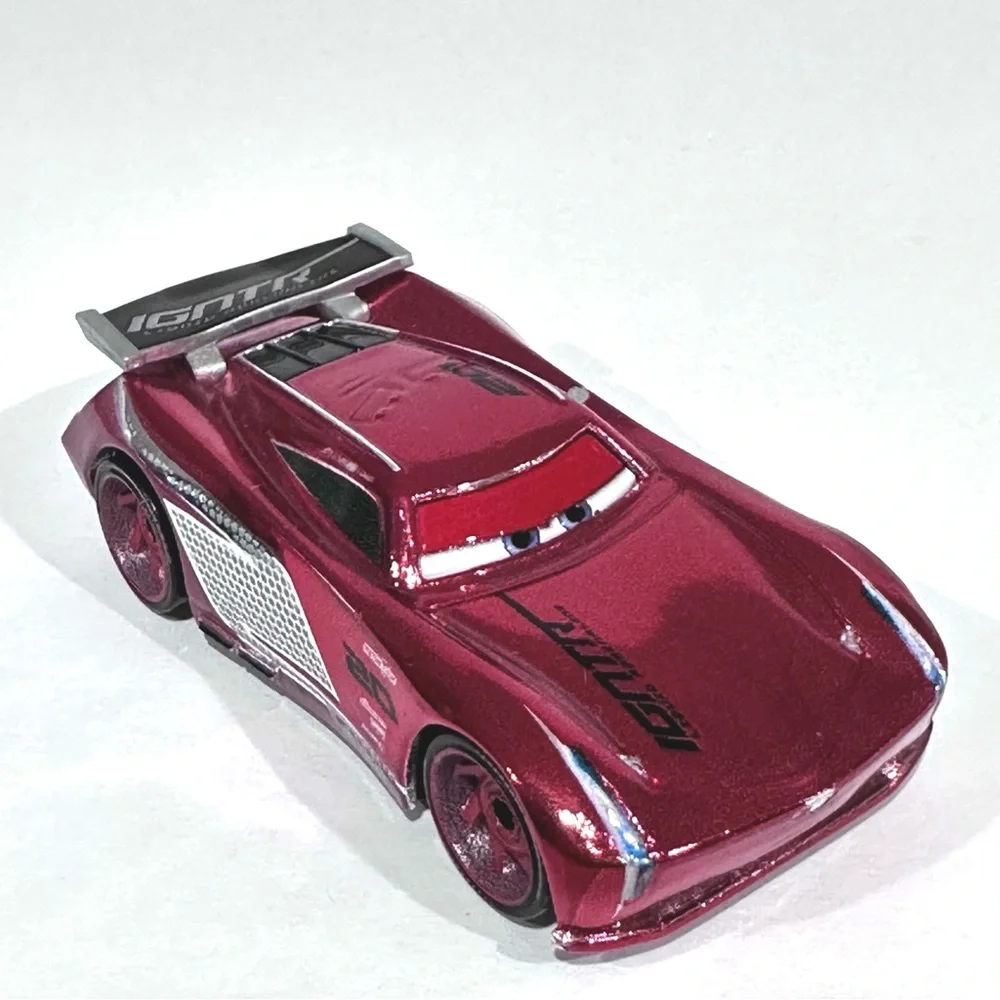 Disney Cars 3 Racing Red Jackson Storm Metallic Die-cast